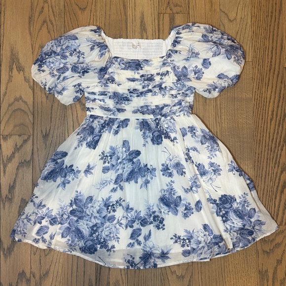 abercrombie kids Other - NWT Abercrombie Kids’ Emerson Puff Sleeve Floral Dress Size 11/12